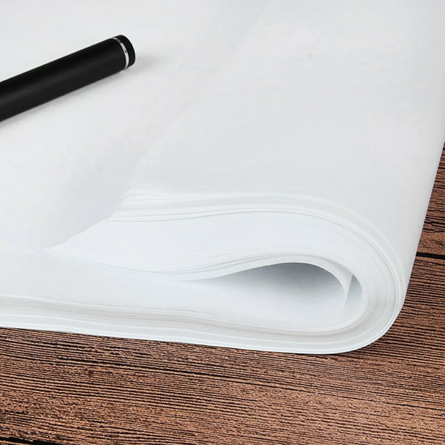 A4 Tracing Paper, 100Pcs Translucent Sulfurized Paper with Heat Proof Anti Deformation, for Sketching Tracing Calligraphy Art Craft