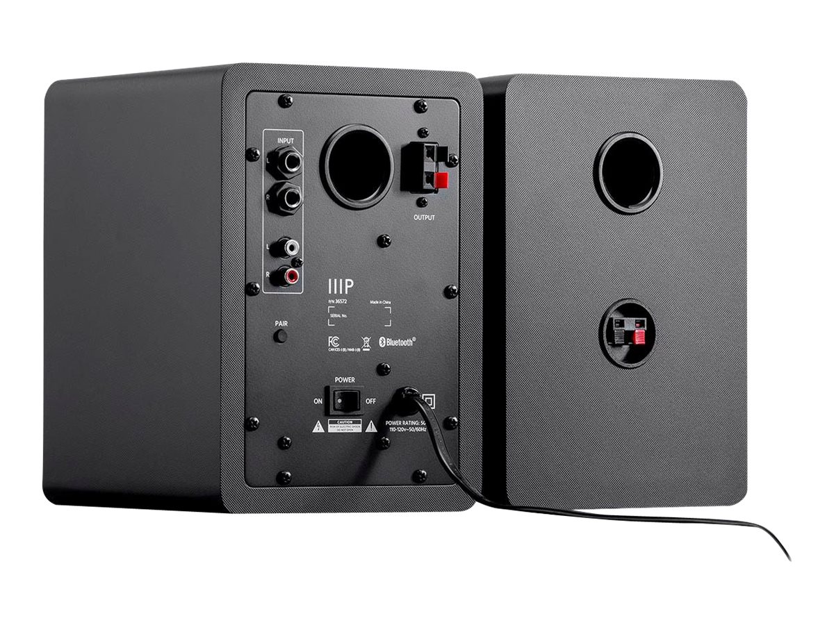 Monoprice DT-4BT - Speakers - for PC - wireless - Bluetooth - 50 Watt (total) - 2-way - image 4 of 6