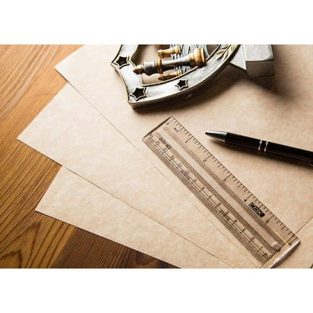96 Pack Stationary Paper - Brown Old Fashion Aged Vintage Antique