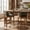 Green,Walnut, variant on Harper & Bright Designs Bar Height Bar Stools Set of 2, 29" Mid Century Modern Counter Stools with Curved Back For Kitchen Island, Fabric Upholstered Rubberwood Bar Stools Chairs, Green,Walnut