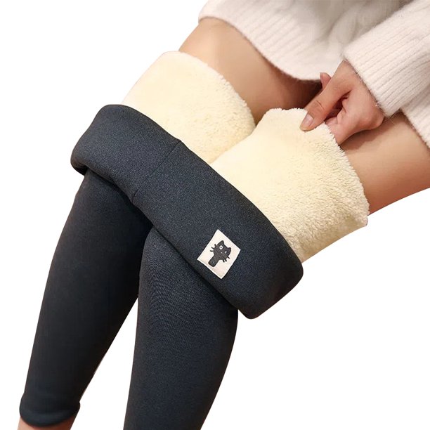 Leggings de cachemira de cintura alta Eastic de 7 cm para mujer, traje de vacaciones con control abdominal FLhrweasw Nuevo
