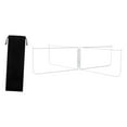 thumbnail image 4 of Soporte de refrigerador plegable, rejilla de maleta, acero inoxidable de acero inoxidable soporte de caja de hielo de estado plegable para viajar, Plateado recto, 4 of 8