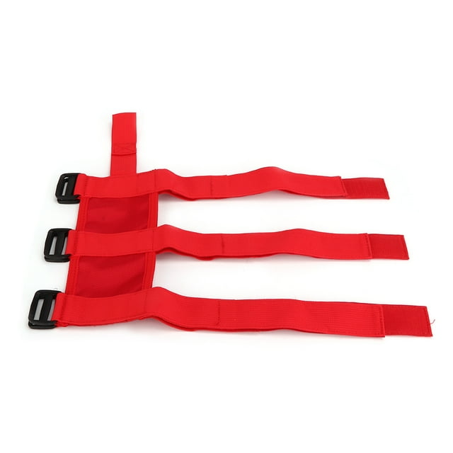 Ceinture d'Extincteur, Conception Simple Assez Forte pour la Maison Noir, Rouge