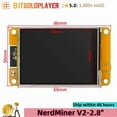 thumbnail image 5 of NerdMiner V2-2.8"(1002K) BTC Solo Miner 1002Kh/s Open Source Bitcoin Mining 2.8 inch Smart Display Crypto Lottery Machine, 5 of 8