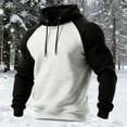 thumbnail image 2 of Men's Long Sleeve Sweatshirt Pullover Fashion Winter Clothing Basic Outfits Tops Casual Fall Clothes 2025, 2 of 3