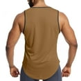 thumbnail image 3 of Wancir Men's Athletic Compression Shirt Sleeveless Muscle Dry Fit Workout Tank Top for Running Training, 3 of 8