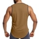 thumbnail image 3 of pstuiky Camiseta sin mangas para hombre, Camiseta deportiva transpirable de malla sin mangas de color sólido para hombre de moda Camisas para hombres l, 3 of 8