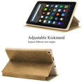 thumbnail image 5 of GoldCherry for Amazon Fire HD 8 Tablet Case, Folio PU Leather Stand Smart Cover with Auto Wake/Sleep Function for Amazon Fire HD 8 6th/7th/8th Generation 2016/2017/2018 Release(Gold), 5 of 7