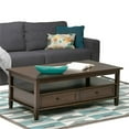 thumbnail image 2 of Atlin Designs 2-Drawers Coffee Table in Tobacco Brown, 2 of 5