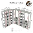 thumbnail image 3 of Ropero Closet Organizador Abierto Madesa Valencia, 3 of 10