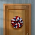 thumbnail image 2 of National Tree Company 14 in. Patriotic Rose Wreath, 2 of 4