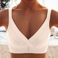 thumbnail image 4 of Arnsht Womens Adjustment Lift Bras No Underwire Wireless Seamless Bra Push Up Bralette Full Coverage Comfort Breathable Everyday Bra Beige XXXXL, 4 of 9