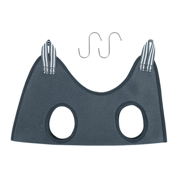 Hamaca para aseo de mascotas Yinane Hamaca de aseo colgante S gris