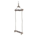 thumbnail image 3 of Parrot Stand Stick,Bird Hemp Rope Swing Parrot Twine Swing Bird Wood Stand High-Precision Functionality, 3 of 8