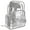 Clear; Reflective Silver, variant on All-Access Clear Backpack - Meets School & Event Security Bag Requirements - Rainbow