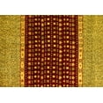 thumbnail image 1 of Ahgly Company Indoor Rectangle Abstract Yellow Modern Area Rugs, 5' x 8', 1 of 4