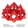 thumbnail image 3 of Unique Bargains Painting Stands, 24 Pack ABS Plastic Mini Cone Paint Stands Risers Support, Red, 3 of 5