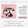 thumbnail image 2 of KFURNIKN Audio Guest Book Wedding Phone to Record Customized Audio Message,, 2 of 7