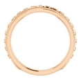 thumbnail image 2 of FB Jewels 14K Rose Gold Vintage-Style Wedding Ring Band Size 7, 2 of 3