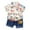 Yellow, variant on Youmylove Outfits Tops Shorts Baby T-Shirt Boys Set Clothes Cartoon 1-4Years Summer Boys Outfits Set Boys 2 Piece Outfit