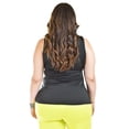 thumbnail image 2 of Blusa sin mangas Roman Fashion /Tallas Extras, 2913 (Negro) negro 42, 2 of 6
