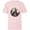 Soft Pink, variant on Star Wars The Clone Wars Ahsoka Tano Fearless Jedi - Short Sleeve T-Shirt for Kids - Customized-White