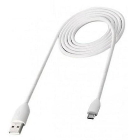 White 3ft USB Cable Rapid Charger Sync Power Wire Micro-USB Data Cord Supports Fast Charging 3G for Samsung Galaxy Grand Prime, J1 J3 Emerge J7 Perx V (2017), Kids Tab 3 7.0 Mega 2 Note (Best 3g Usb Modem In India)