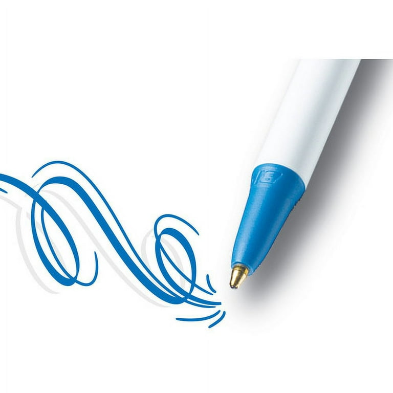 Custom BIC® Clic Stic Fine Point Blue-Ink Pen