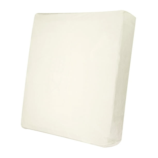 Fundas de cojín para sofá individual, funda deslizante para sofá y sillón, blanca