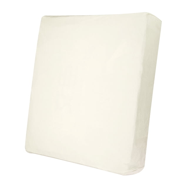 Fundas de cojín para sofá individual, funda deslizante para sofá y sillón, blanca