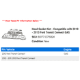 thumbnail image 2 of Head Gasket Set - Compatible with 2010 - 2013 Ford Transit Connect GAS 2011 2012, 2 of 2