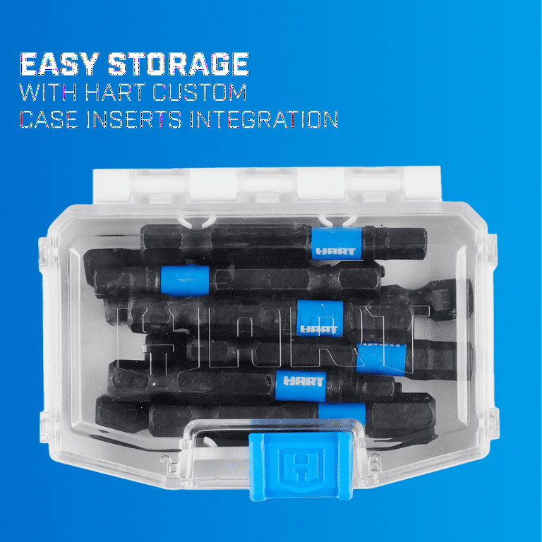 HART Hex Drive Impact Bit Set (24-Piece), Metric and