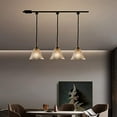 thumbnail image 5 of Kiven H-Type Track Lights, E26 Socket Base Single-Headed Glass Creative Personality Pendant Light for Resturant Children's Room and Bedroom—1 Pack (Bulb Not Included), 5 of 5