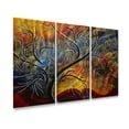 thumbnail image 2 of All My Walls MAD00085 Emerald Glow II Metal Wall D-cor, 2 of 3