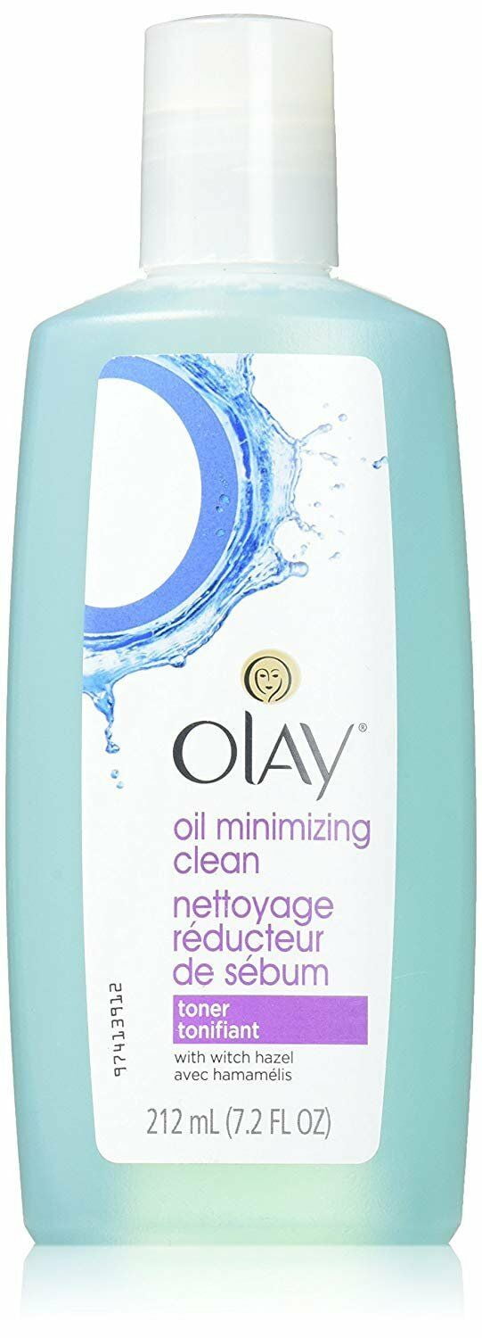 Olay Oil Minimizing Clean Witch Hazel Toner Liquid, 7.2 fl oz