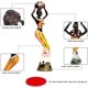 thumbnail image 3 of Paquete de 3 esculturas africanas con cinta adhesiva, estatuilla de mujer, estatua, decoración del hogar, adornos para decoración del hogar, adornos para sala de estar,, 3 of 5