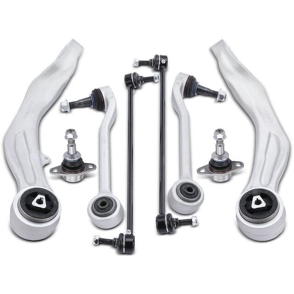 Front Control Arm Kit 8 - Compatible with 2006 - 2007 BMW 530xi Base 3.0L 6-Cylinder