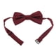thumbnail image 4 of de lazo de esmoquin de bodas Rojo purpúreo Zulema Pajarita pre atada para hombre, 4 of 4