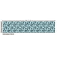 thumbnail image 3 of Flower Fabric by the Yard, Spring Themed Monochromatic Floral Pattern with Peony and Roses, Decorative Upholstery Fabric for Sofas and Home Accents, Pale Blue Grey by Ambesonne, 3 of 5