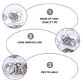 thumbnail image 3 of MasteelfCA 150pcs Stainless Steel Parts Snap Rings C-clip Shaft Snap Rings Retaining Rings, 3 of 7