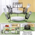 thumbnail image 5 of Set de hierro Buffet Organizer Collections Etc, metal, 7 piezas, 5 of 5