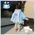 thumbnail image 2 of Chaqueta de invierno Sanrioed Cinnamoroll Lolita Animedown, chaqueta para niña, moda infantil, kawaii, fiesta de cumpleaños, juego de rol, lindo regalo de dibujos animados, 2 of 5