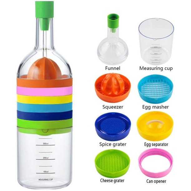 Coolmade 8 in 1 Kitchen Tool Set All in 1 Multipurpose Kitchen Gadget