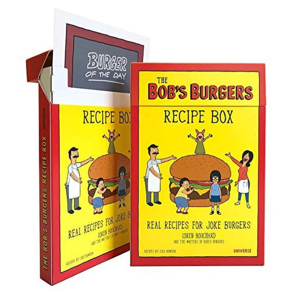 Pre-Owned Bob's Burgers Burger Recipe Box Paperback