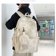 thumbnail image 7 of Backpack for Kids Large Capacity Travel Backpack with Mini Pouch, Preschool & Kindergarten Backpack for Boys & Girls, Durable School Backpack for Outdoor Activities, Black Backpack, 7 of 7