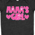 thumbnail image 4 of Inktastic Mama's Girl Pink with Hearts Girls Baby Bodysuit, 4 of 5