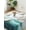 Green, variant on Green Beige Ombre Tablecloth Square Table Cloth 54x54, Waterproof Outdoor Table Cloth Covers Decorative Table Protector, Minimalist Ocean Waves Linen Washable Table Cover for Kitchen Dinning Party