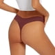 thumbnail image 4 of Ropa Interior Elástica Gibobby para Mujer Ropa interior grande transpirable en forma T sin seda hielo talle bajo Morado XL, 4 of 5
