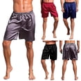 thumbnail image 3 of Kiapeise Kiapeise Men’s Silk Satin Sleepwear Underwear Boxers Pants Nightwear Pyjamas L-XXL Size, 3 of 6