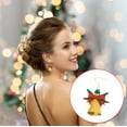 thumbnail image 4 of Qocolhg Christmas Decorations Indoor Outdoor, New Christmas Earrings Santa Claus Sparkling Pendant Earrings Funny Silvered Plated Earrings Christmas Gift, on Sale Clearance!, 4 of 6